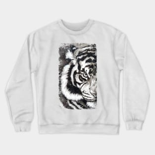 The ink tiger Crewneck Sweatshirt